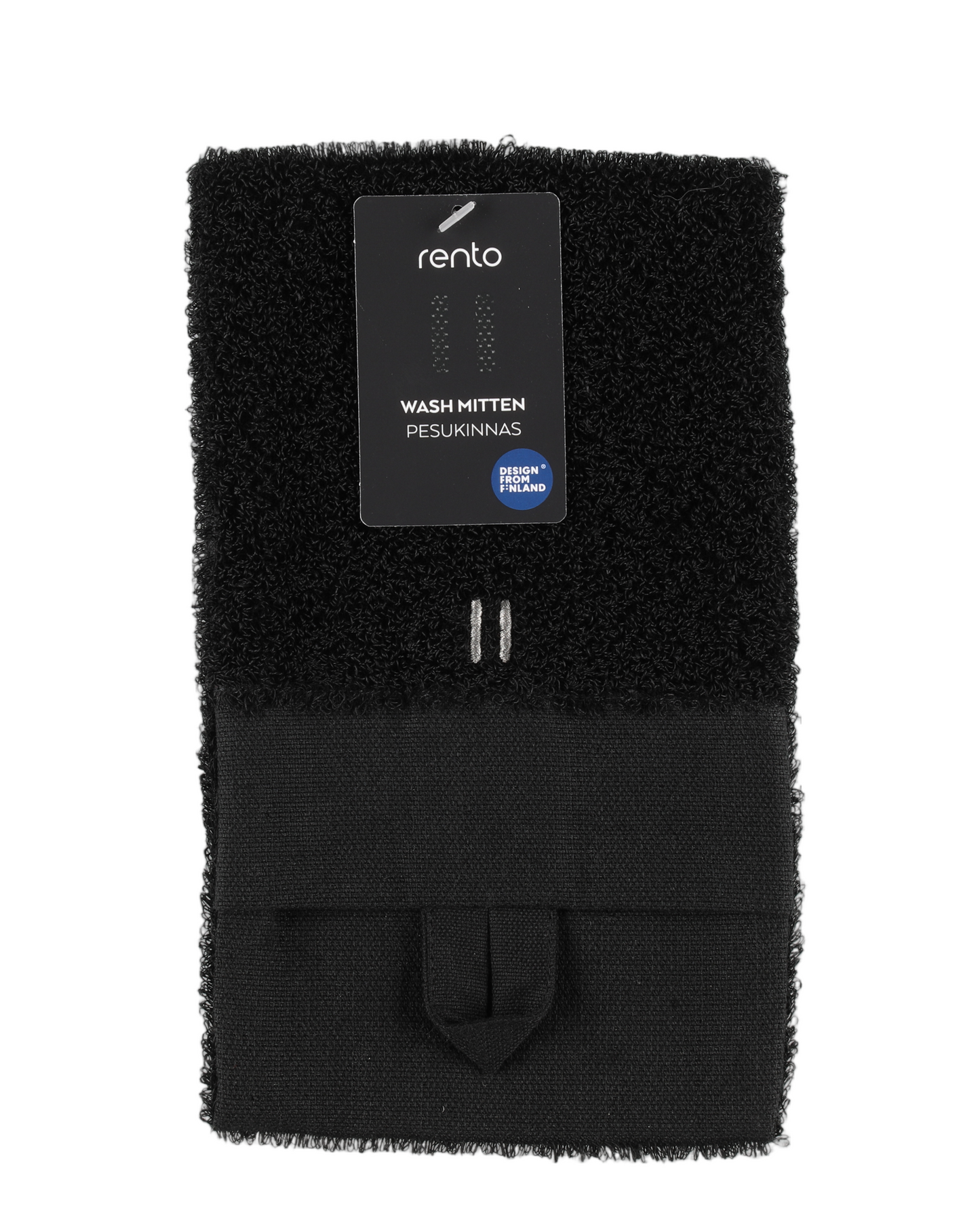 Rento Pesukinnas pellavafrotee 14x24cm musta