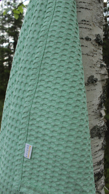 Vohvelikangas Kylpypyyhe, Keltainen Design