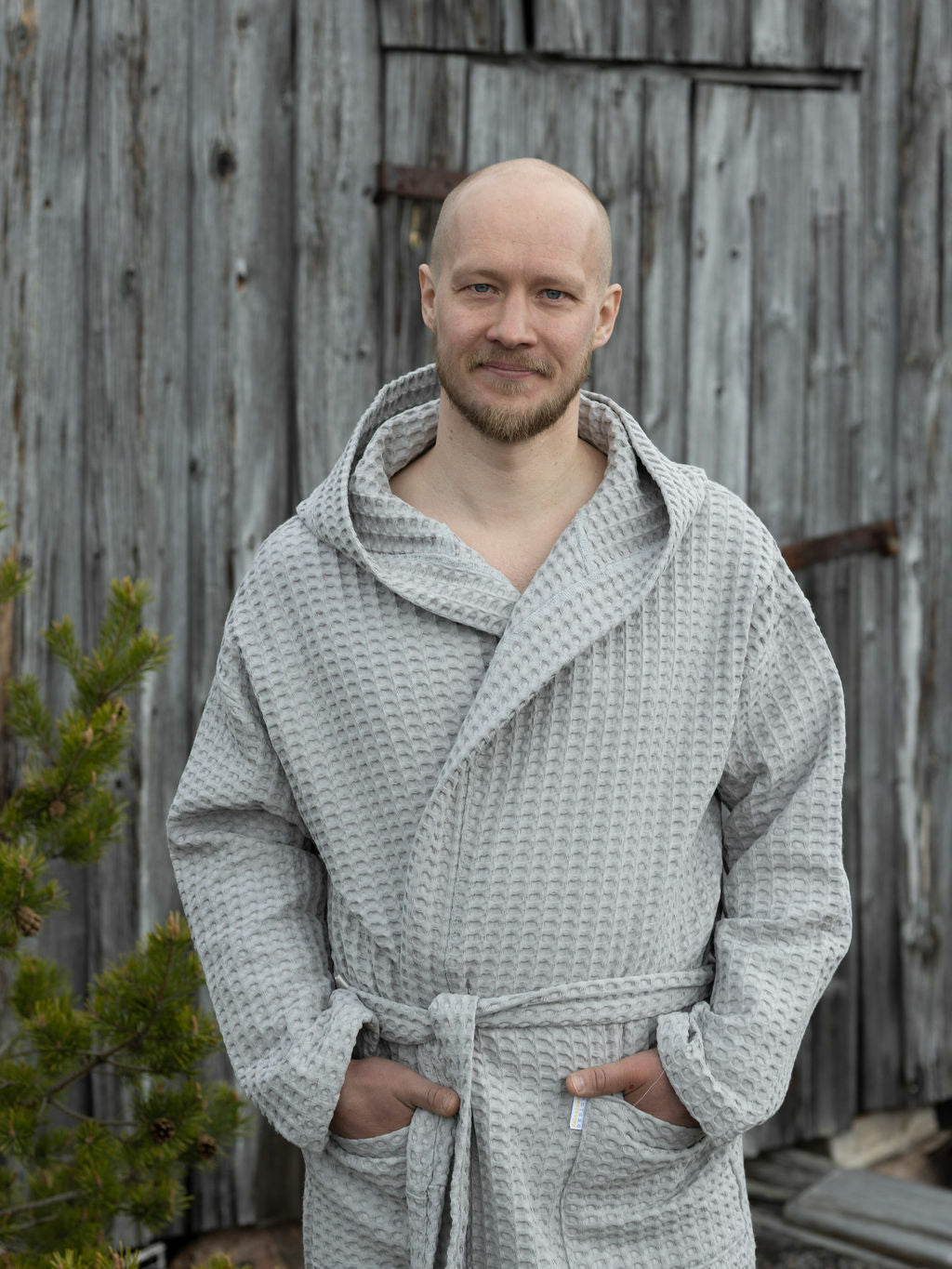 Aikuisten Kylpytakki, Keltainen Design