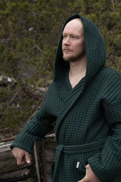 Aikuisten Kylpytakki, Keltainen Design