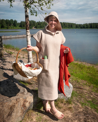 Aikuisten Kylpyviitta, Keltainen Design