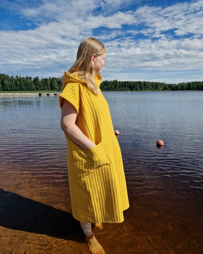 Aikuisten Kylpyviitta, Keltainen Design