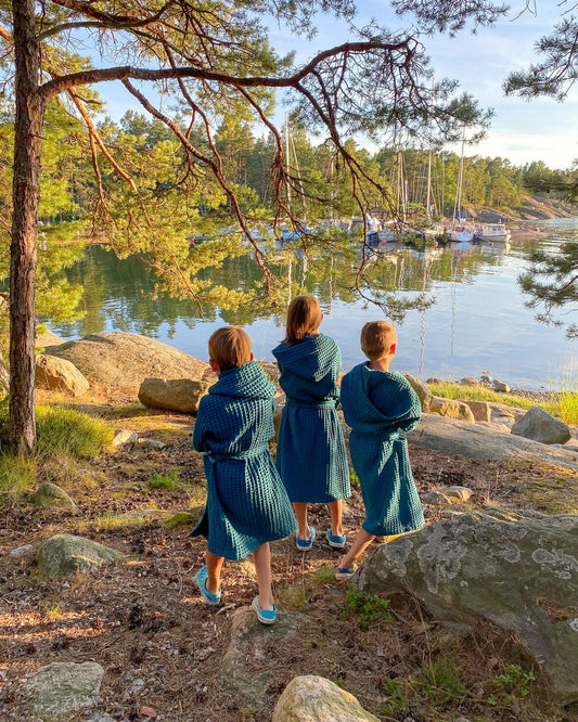 Lasten Kylpytakki, Keltainen Design