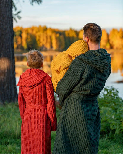 Lasten Kylpytakki, Keltainen Design